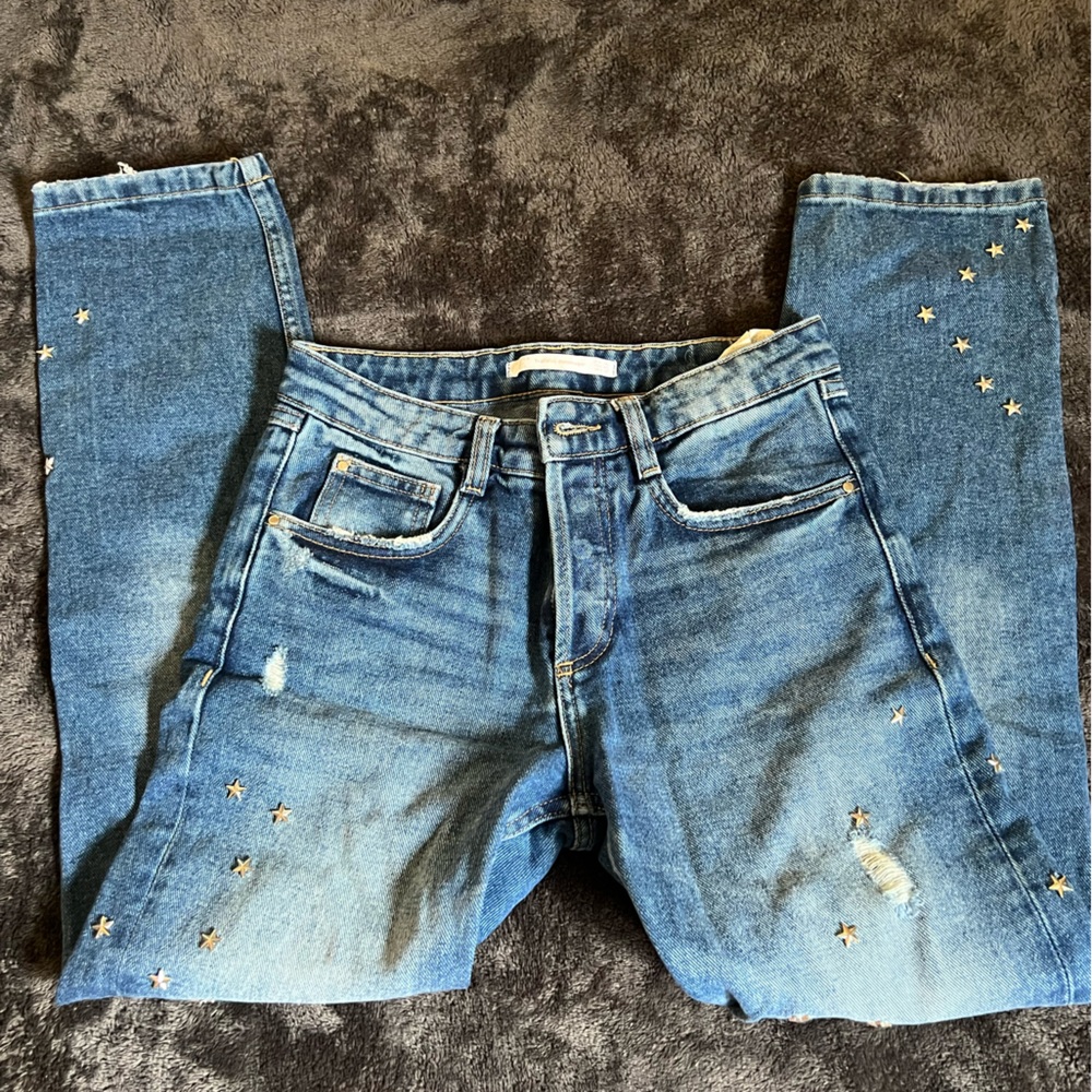 Zara Star Studded Jeans